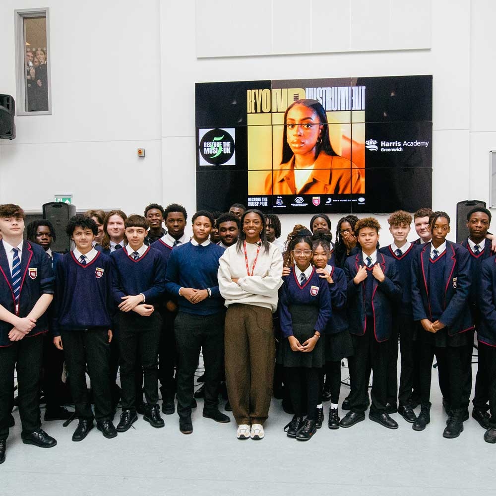 Beyond the Instrument Cat Burns and students