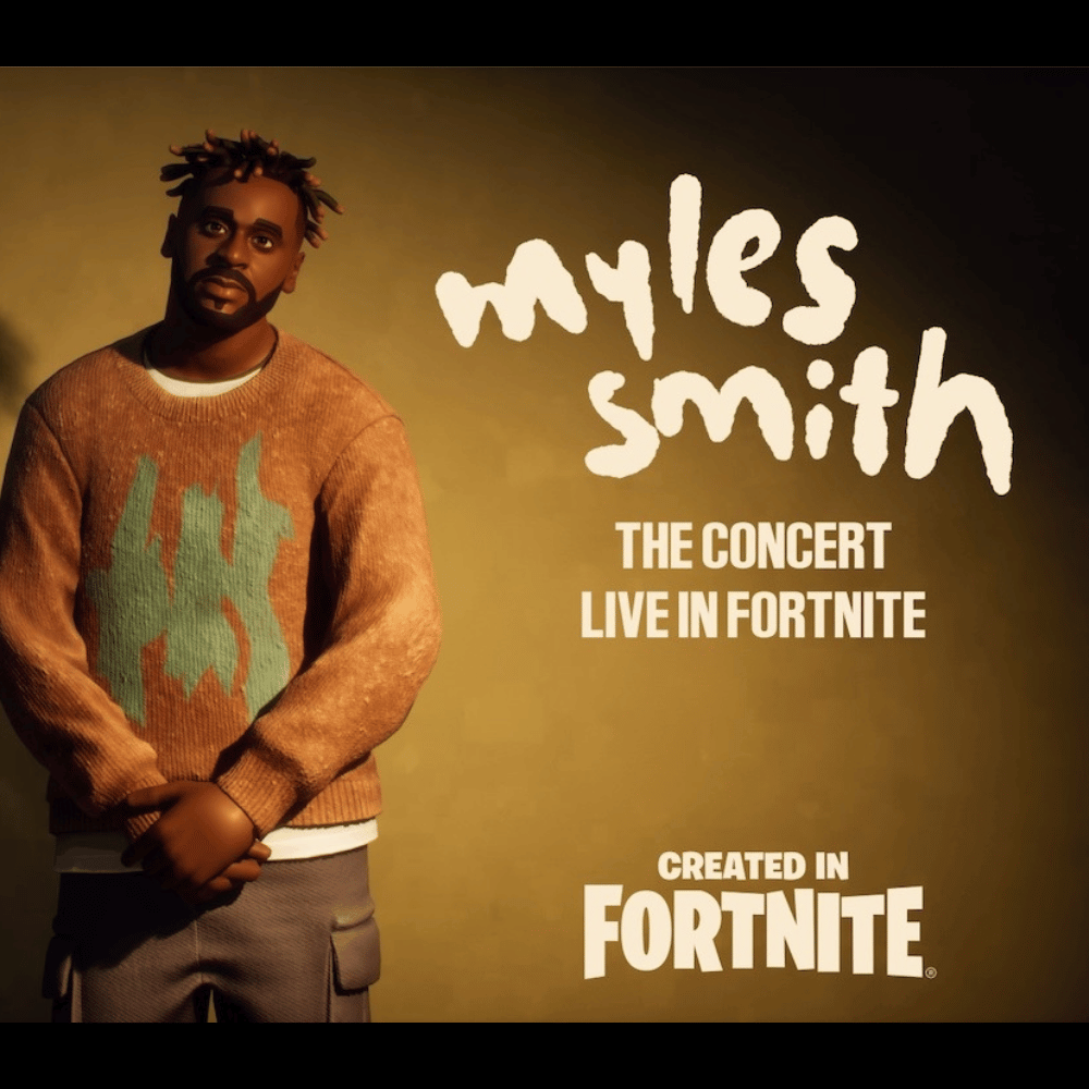 Exclusive Myles Smith Virtual Concert in Fortnite