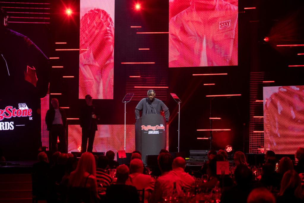 Myles Smith wins The Breakthrough Award at the 2025 Rolling Stone UK Awards 